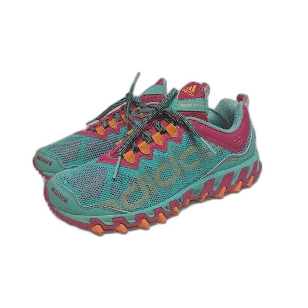 Adidas Vigor TR 4 Womens Size 8.5 Teal/Pink Running/Walking Trail Shoes D74004